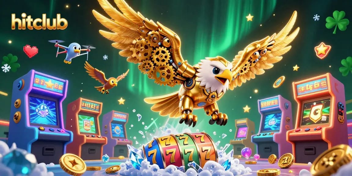 Engage with hitclub's vibrant casino universe featuring action-packed 3D game elements.