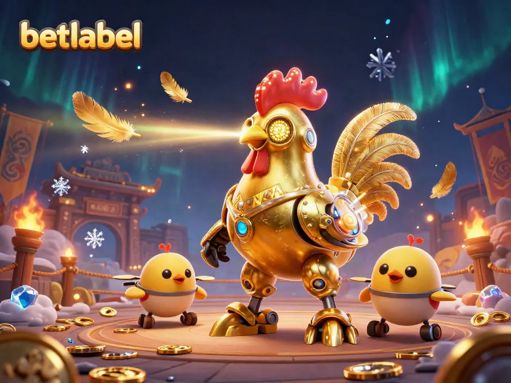 Experience exciting gameplay with Betlabel featuring a dynamic scene of a futuristic casino.