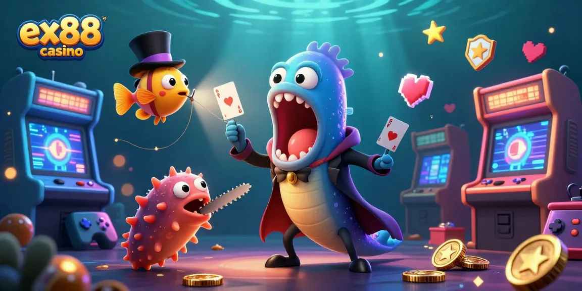 Engage in thrilling gameplay at ex88 casino with an enchanting underwater magic scene.